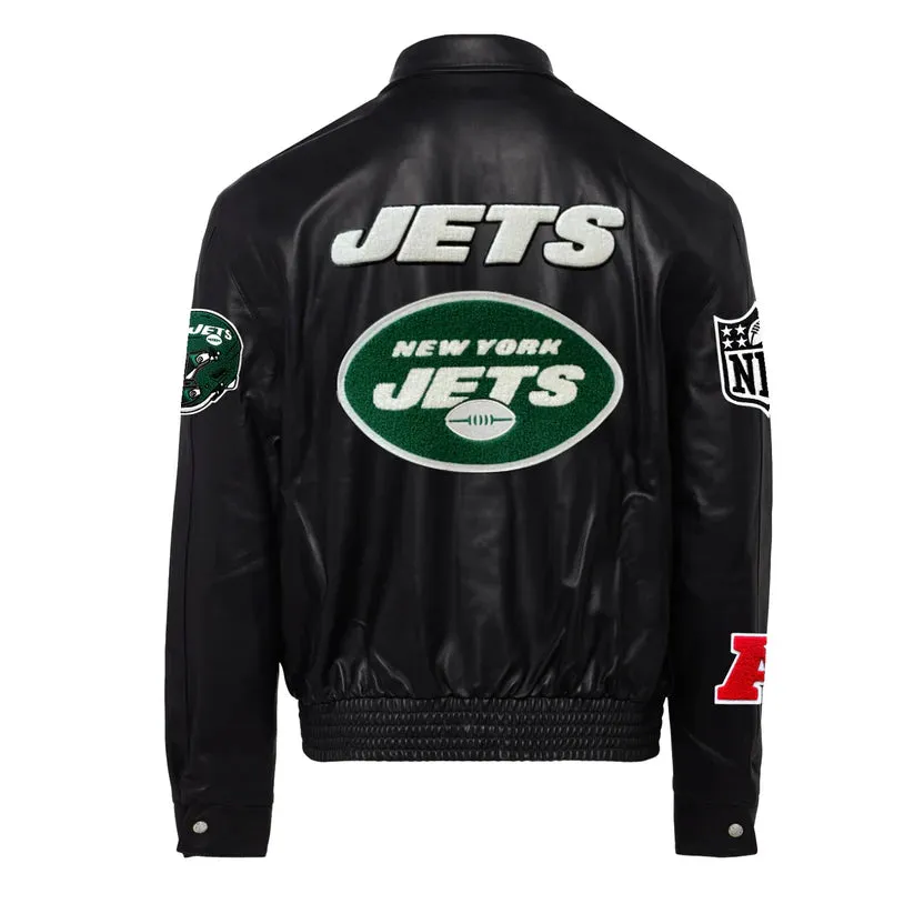 NEW YORK JETS FULL LEATHER JACKET