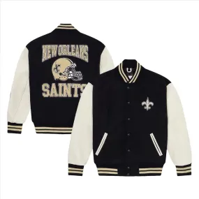 NFL New Orleans Saints Wool Jacket Men and Women