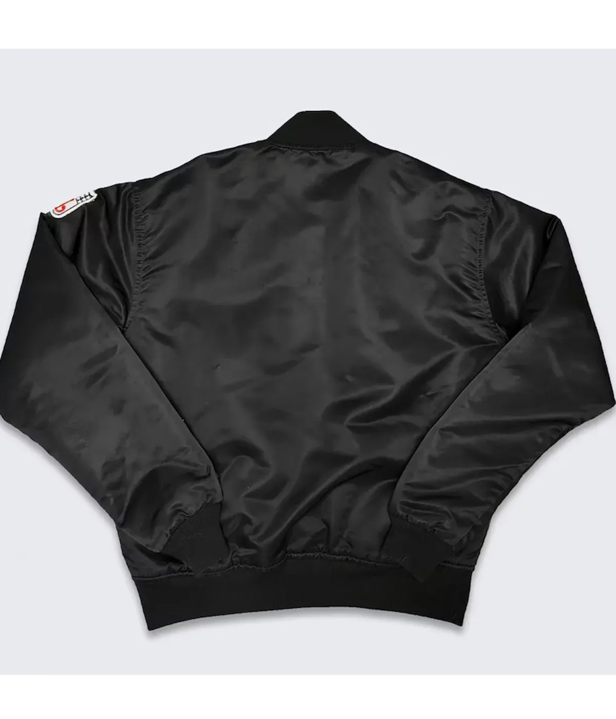 NFL Starter Raiders LA Bomber Black/Silver Jacket