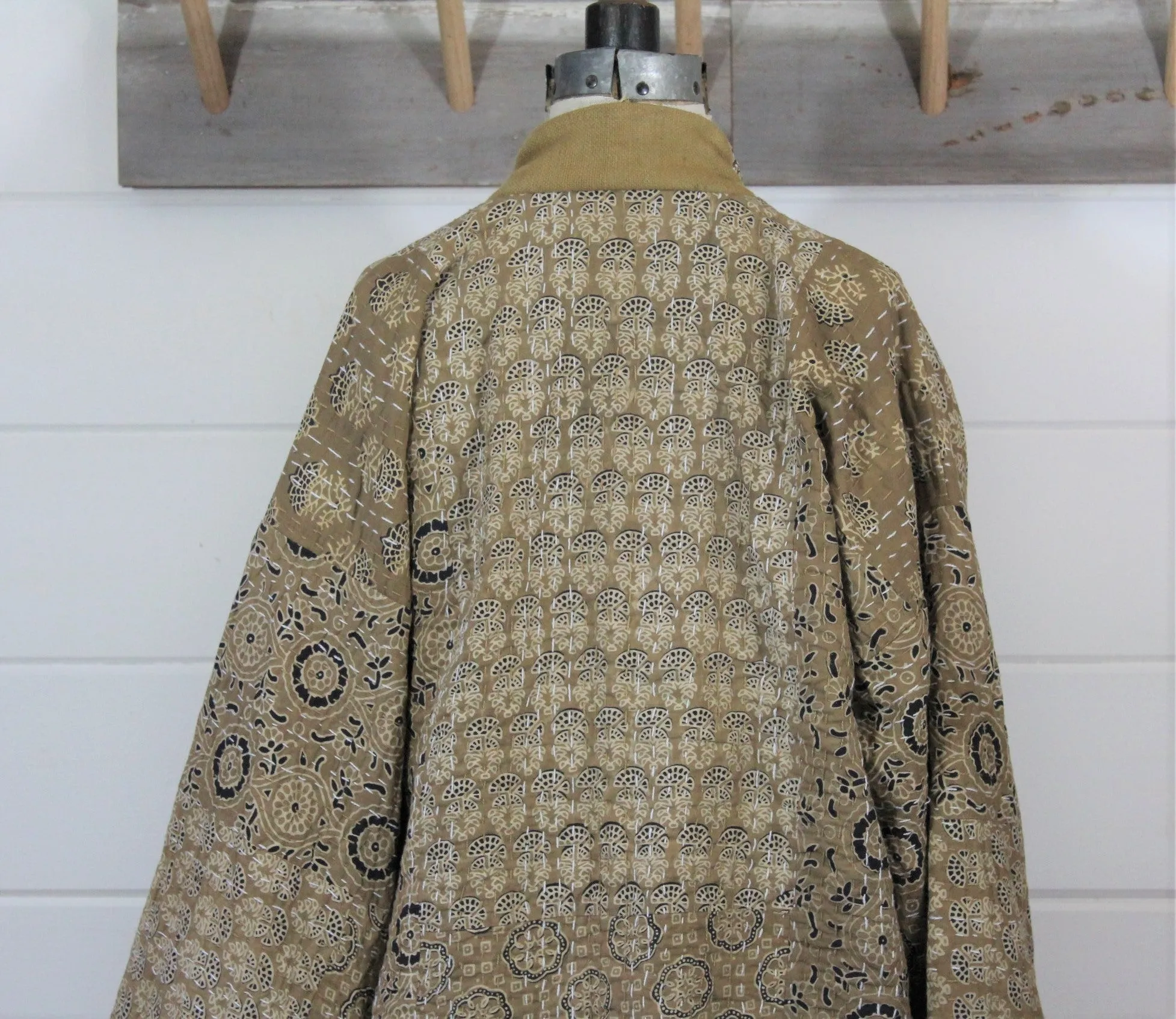 Patchwork Kantha Quilt Jacket