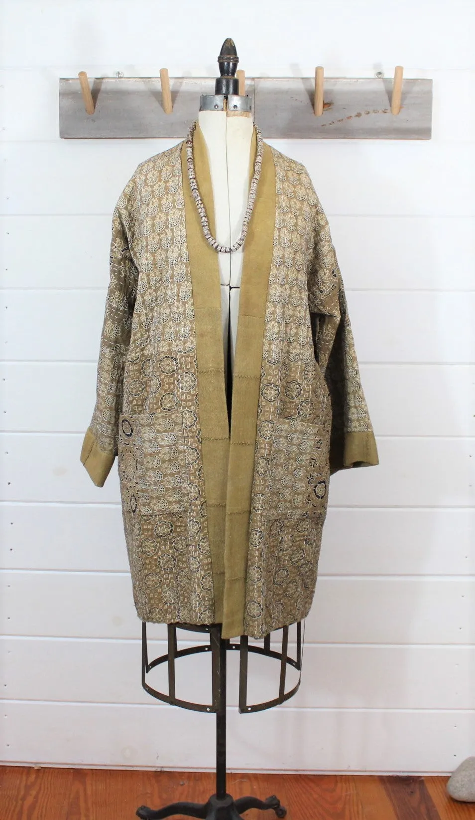 Patchwork Kantha Quilt Jacket
