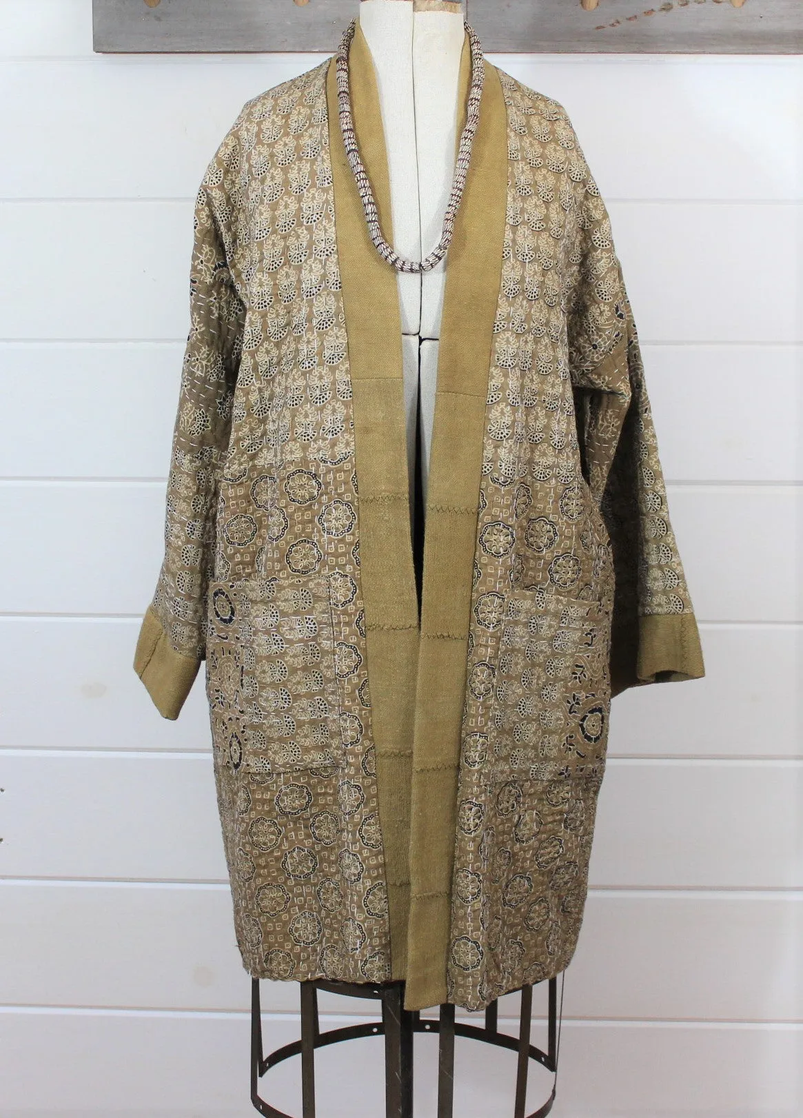 Patchwork Kantha Quilt Jacket