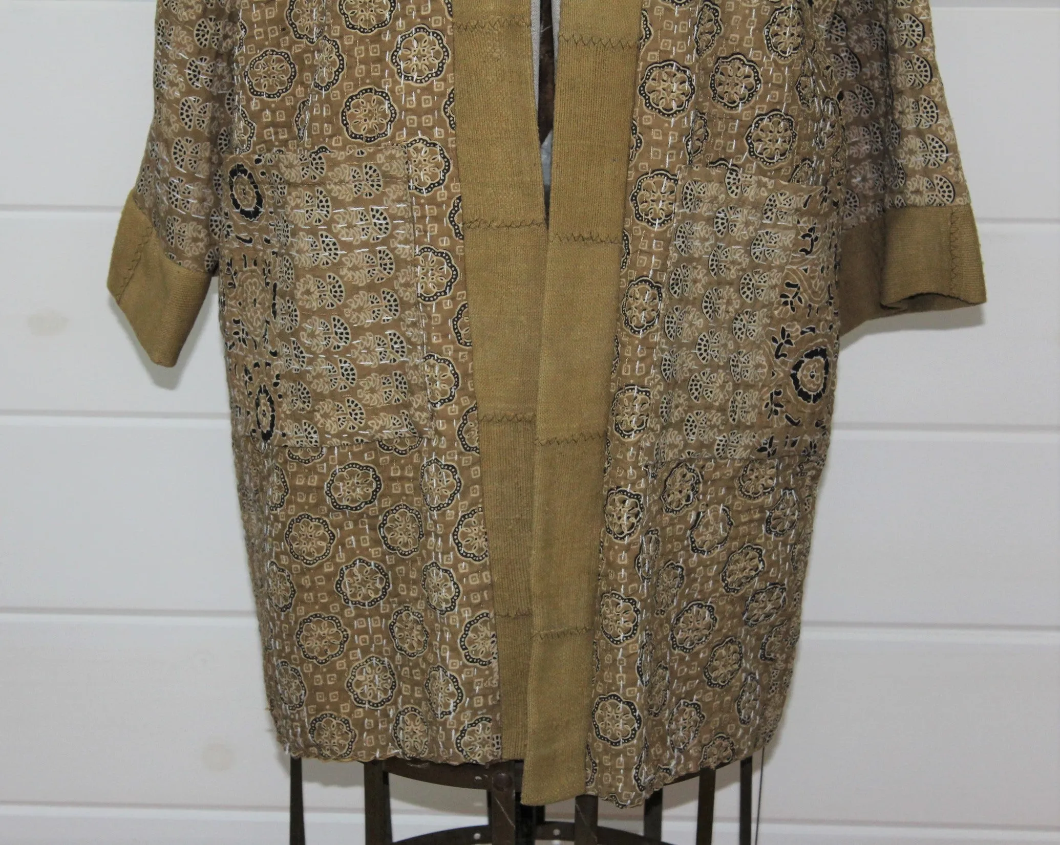 Patchwork Kantha Quilt Jacket