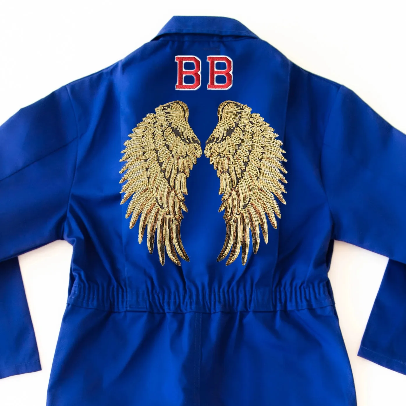 Personalised Gold Wings Jumpsuit