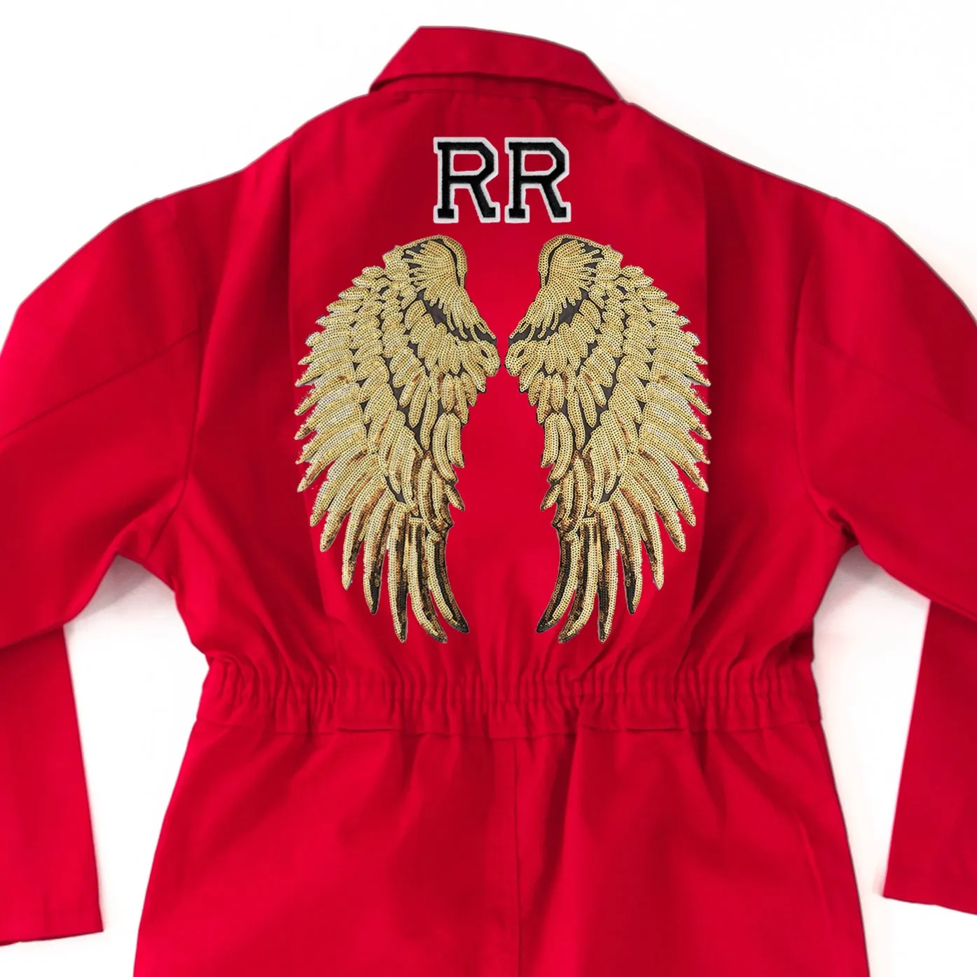 Personalised Gold Wings Jumpsuit