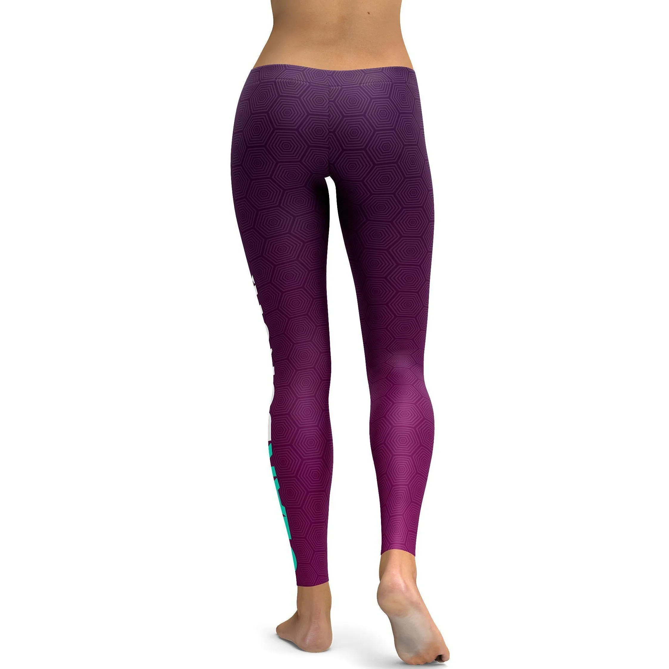 Purple Gradient Promo Leggings