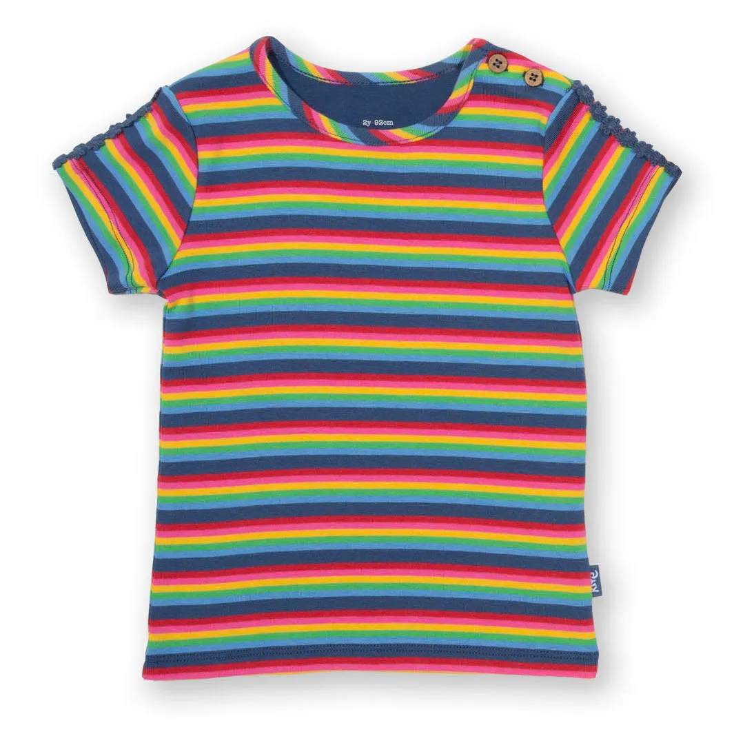 Rainbow daisy t-shirt