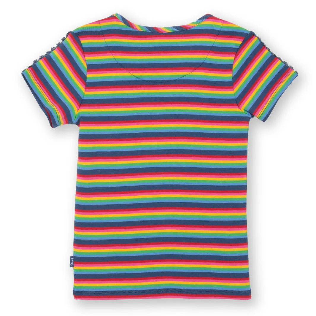 Rainbow daisy t-shirt