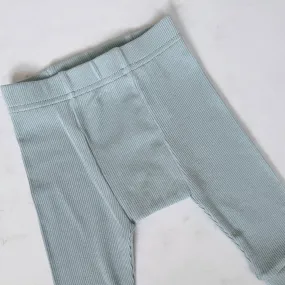 Ribbed Modal Pant - Sky