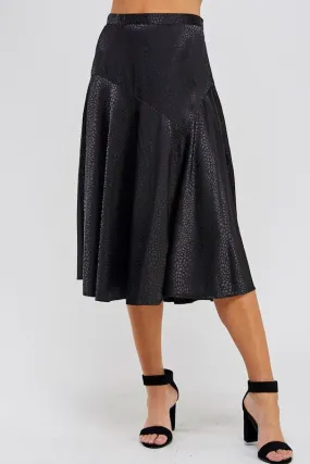 SAFARI MIDI SKIRT (BLACK)