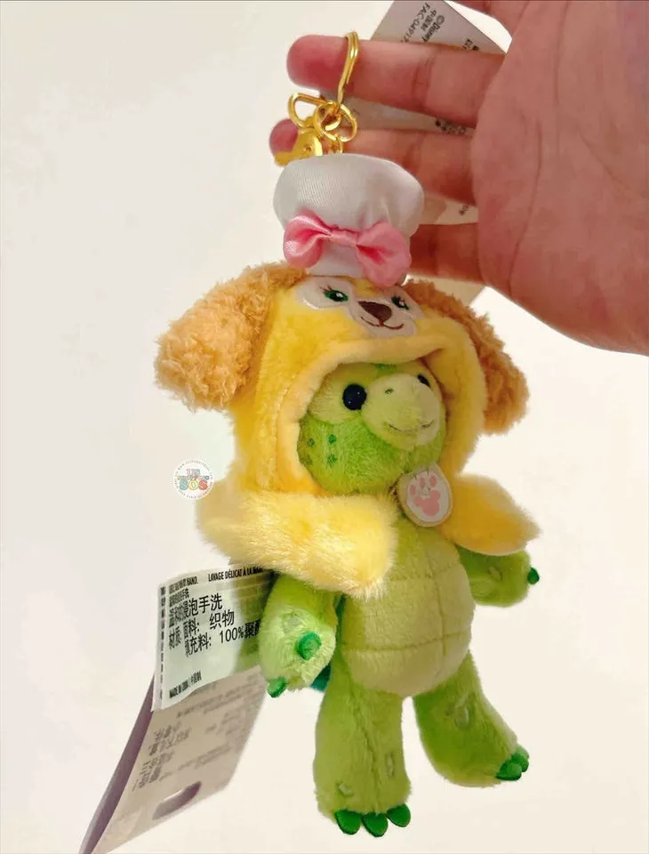 SHDL - Duffy & Friends - Gelatoni Poncho Plush Toy Costume & Keychain