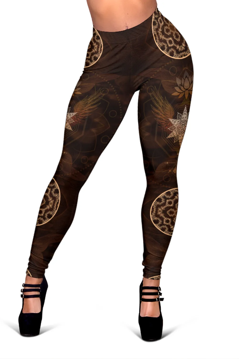 Shipibo | Womens Leggings by Cosmic Shiva