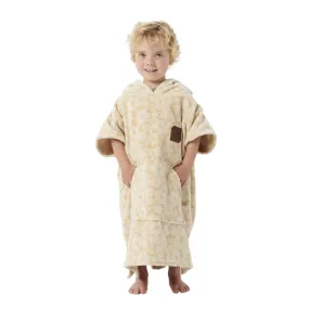 Slowtide Ginny Kids Extra Soft Poncho - Sandstone