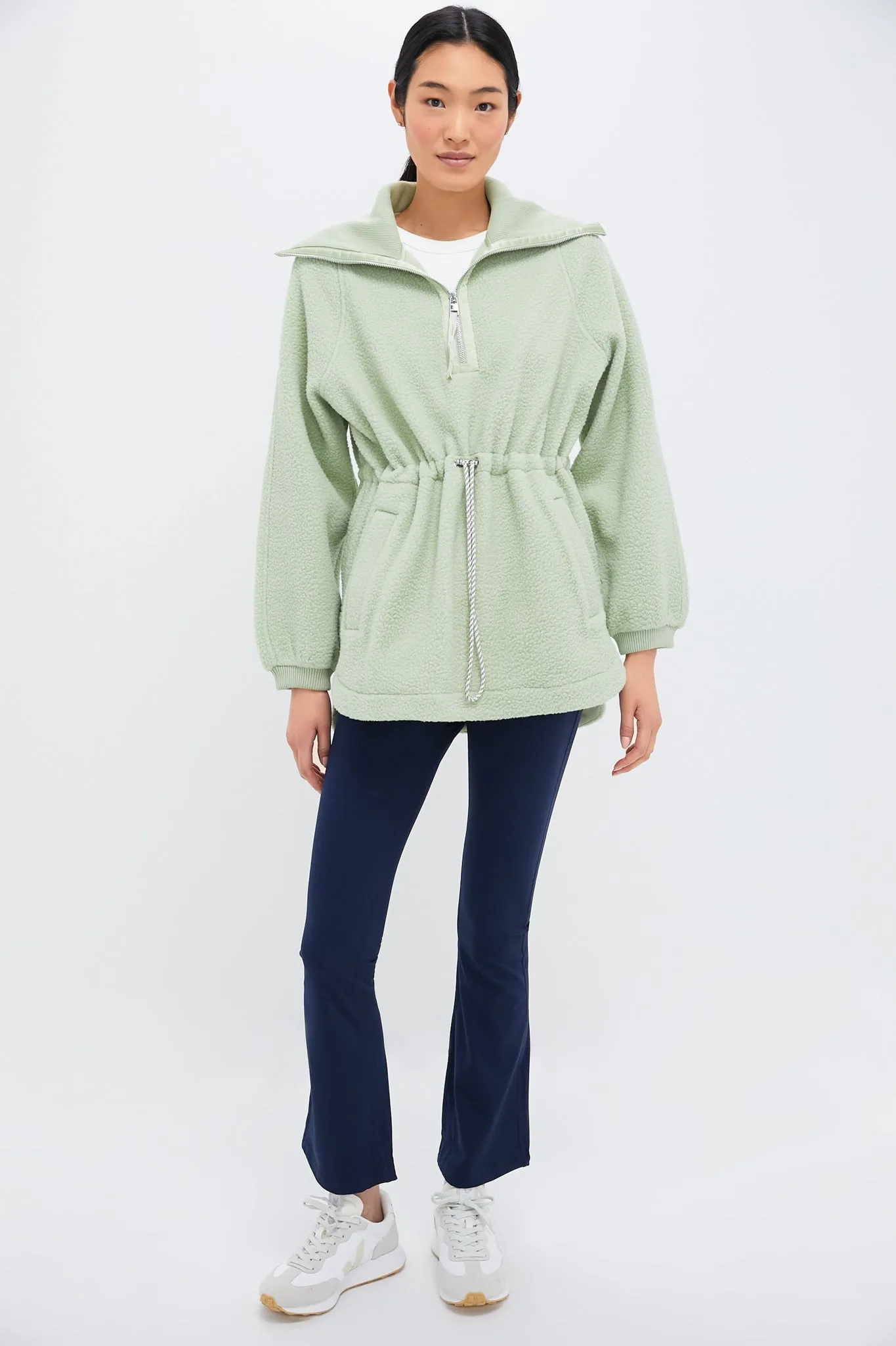 Snow Sage Parnel Half Zip Fleece