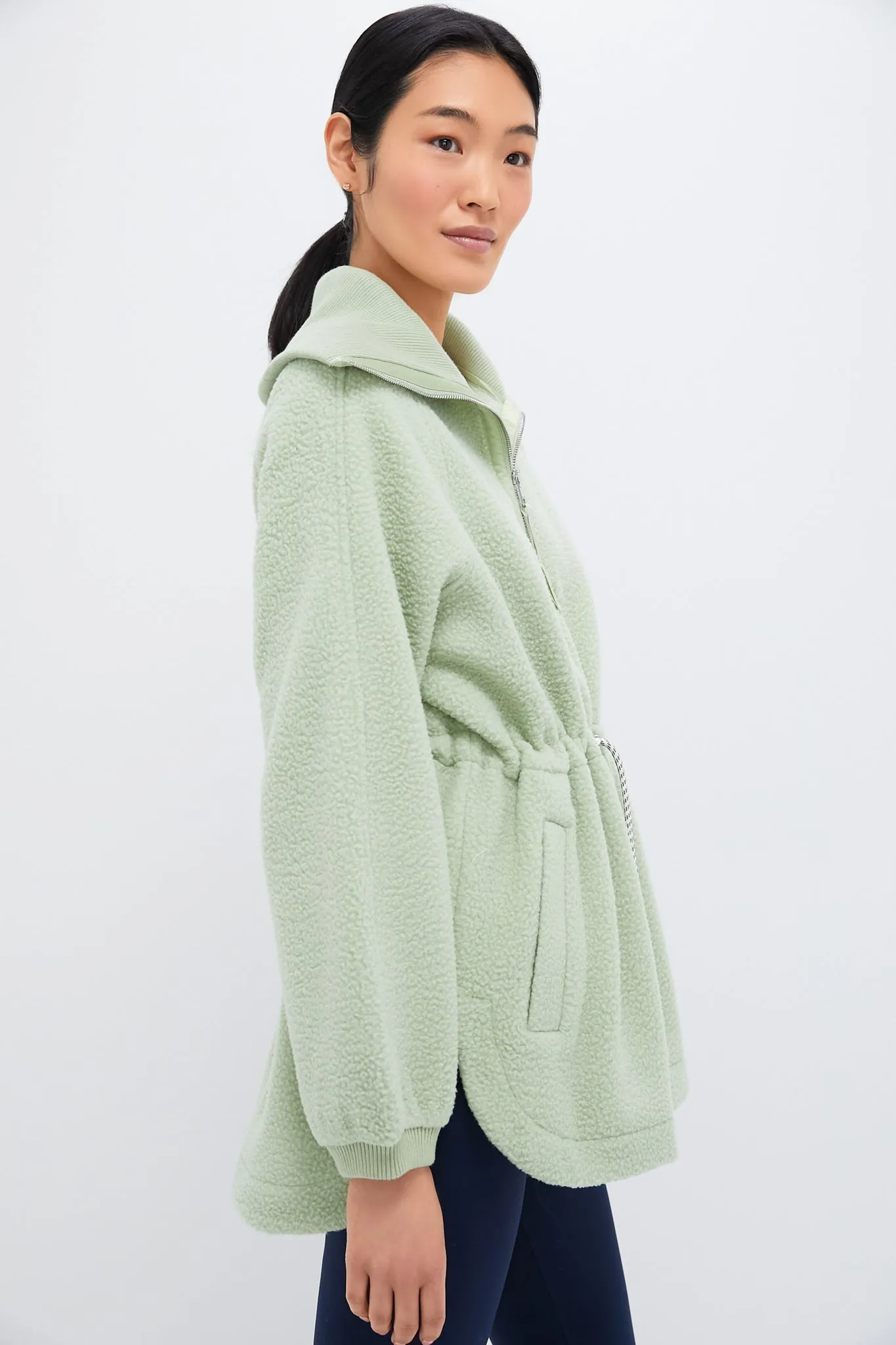 Snow Sage Parnel Half Zip Fleece