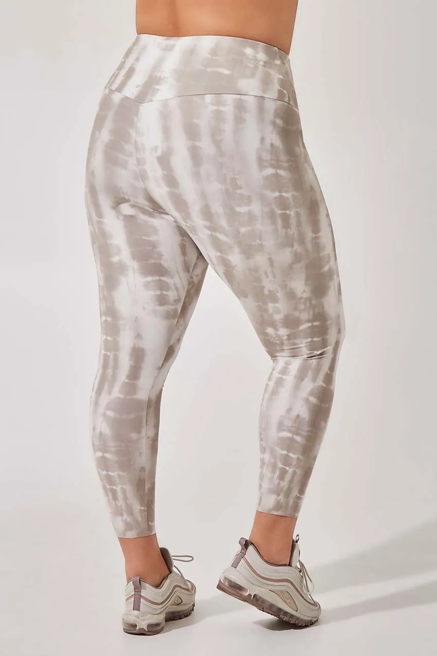 Strive Leggings - Neutral Tie Dye