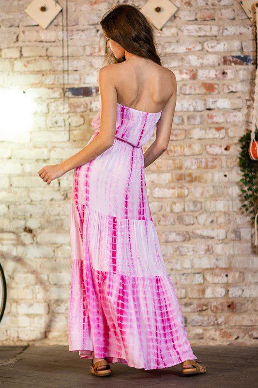 Tie-dye Maxi Dress
