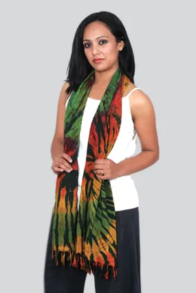 Tie-Dye Scarf -Kathmandu Imports