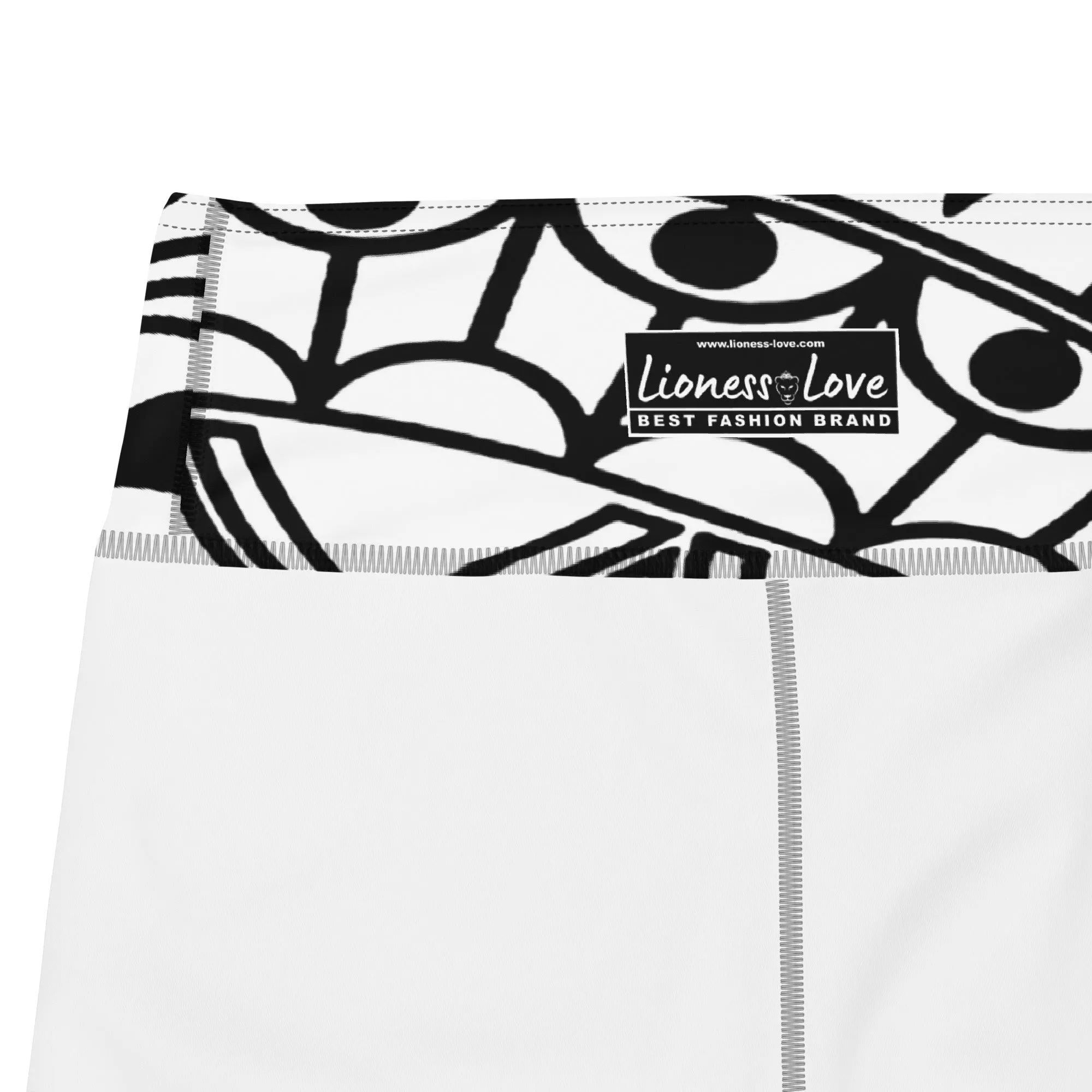 Trendy Geometrics Yoga Leggings, lioness-love