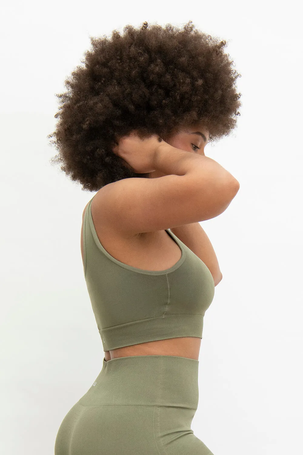 Ultimate Seamless Bralette - Sage Green