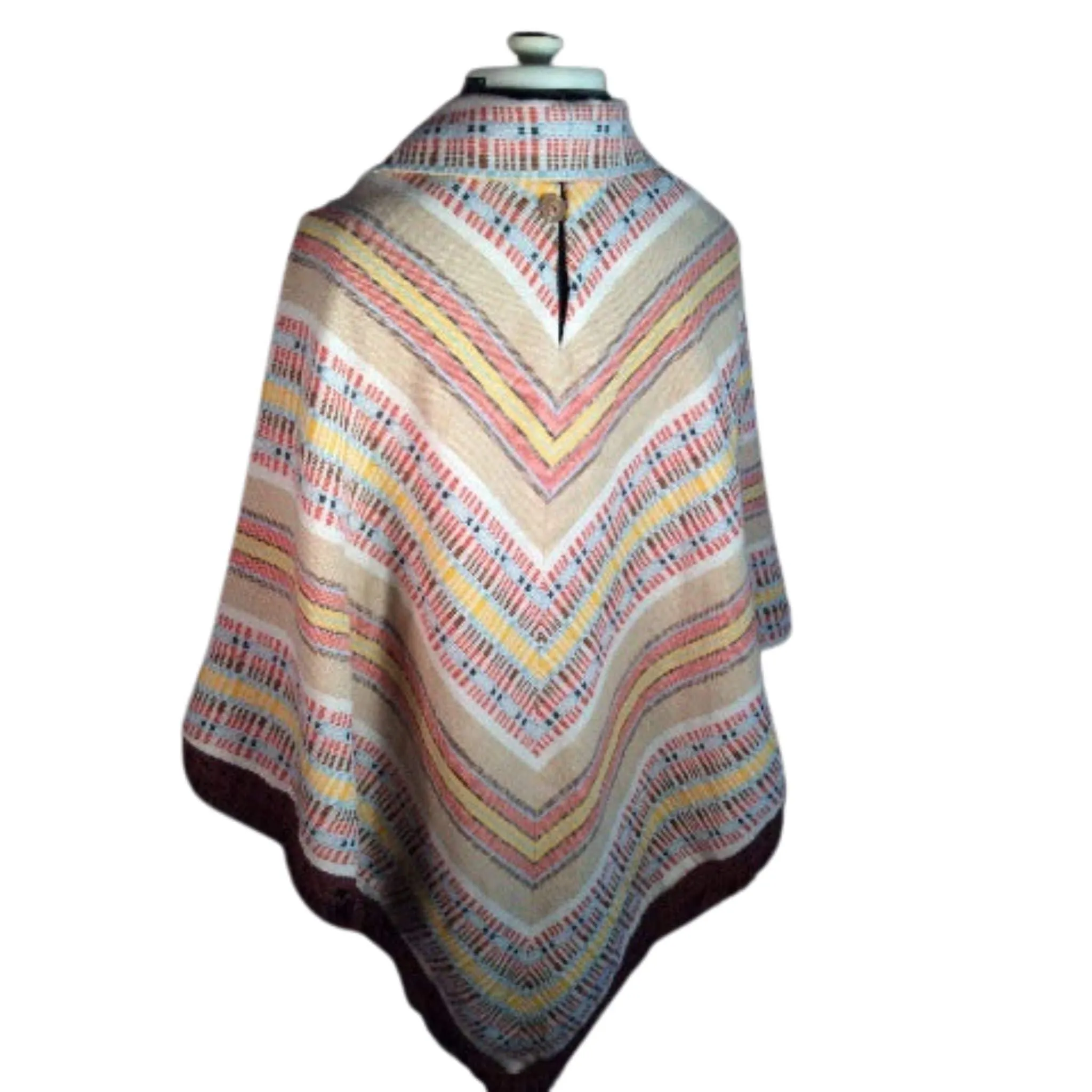 Vintage 1980s Poncho