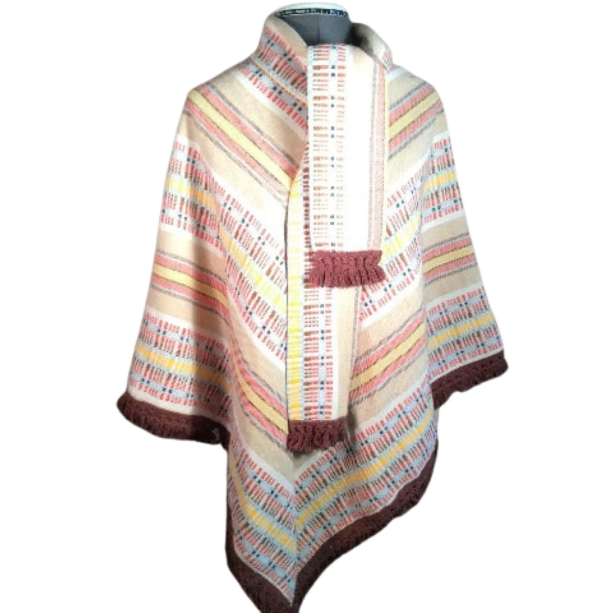 Vintage 1980s Poncho