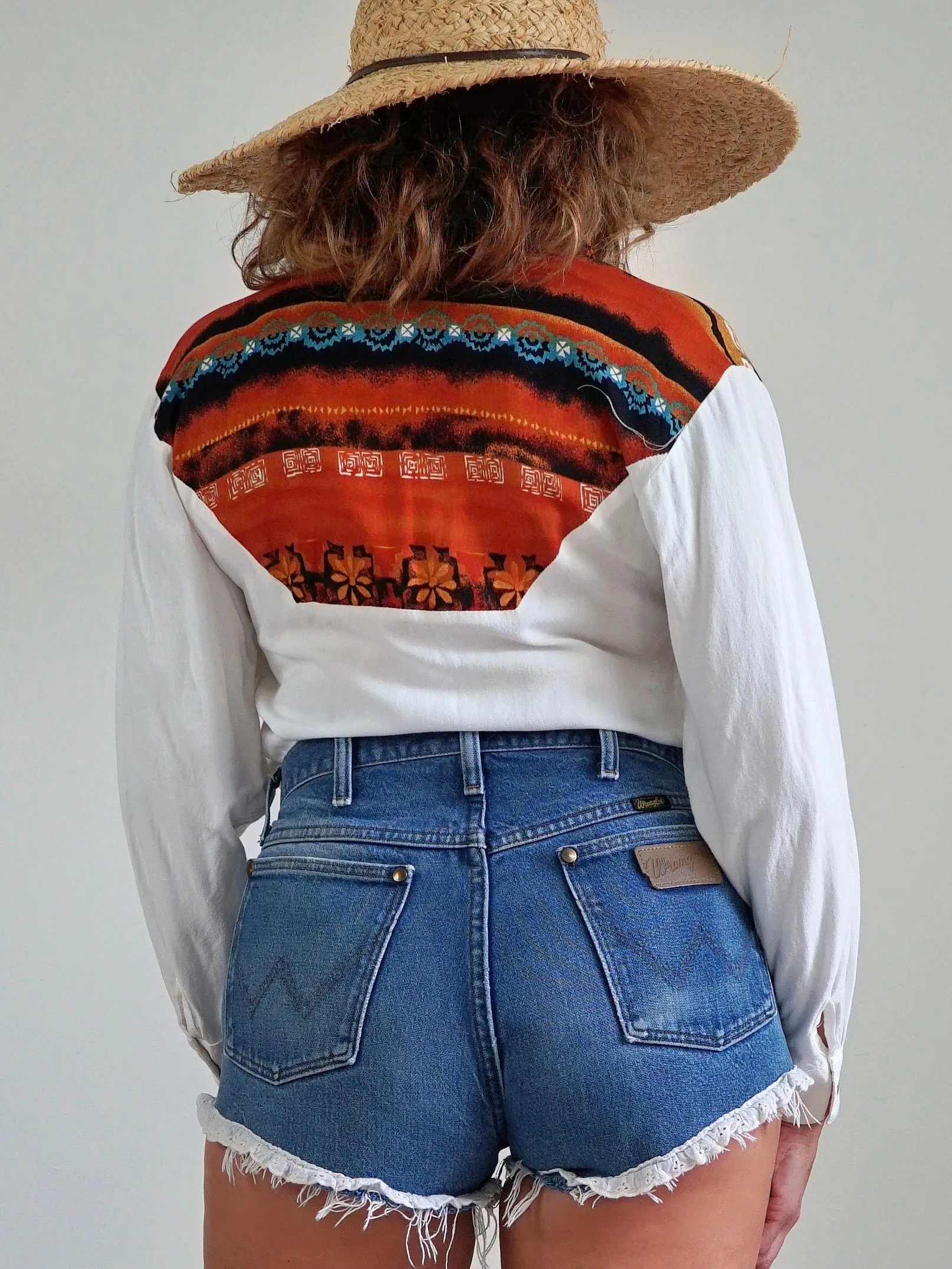 Vintage 80's Southwestern Blouse