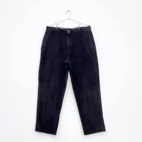 Vintage Haggar Generations 36X32 Black Corduroy Pants