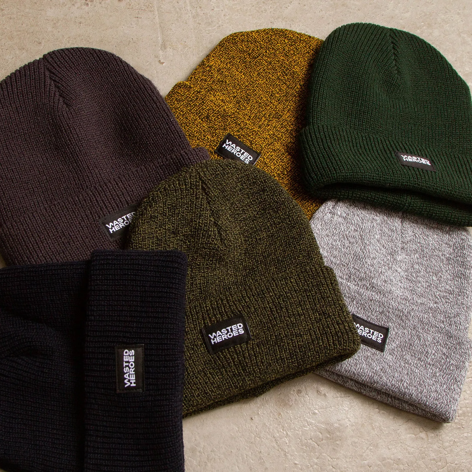 Wasted Heroes - Beanie - Mustard