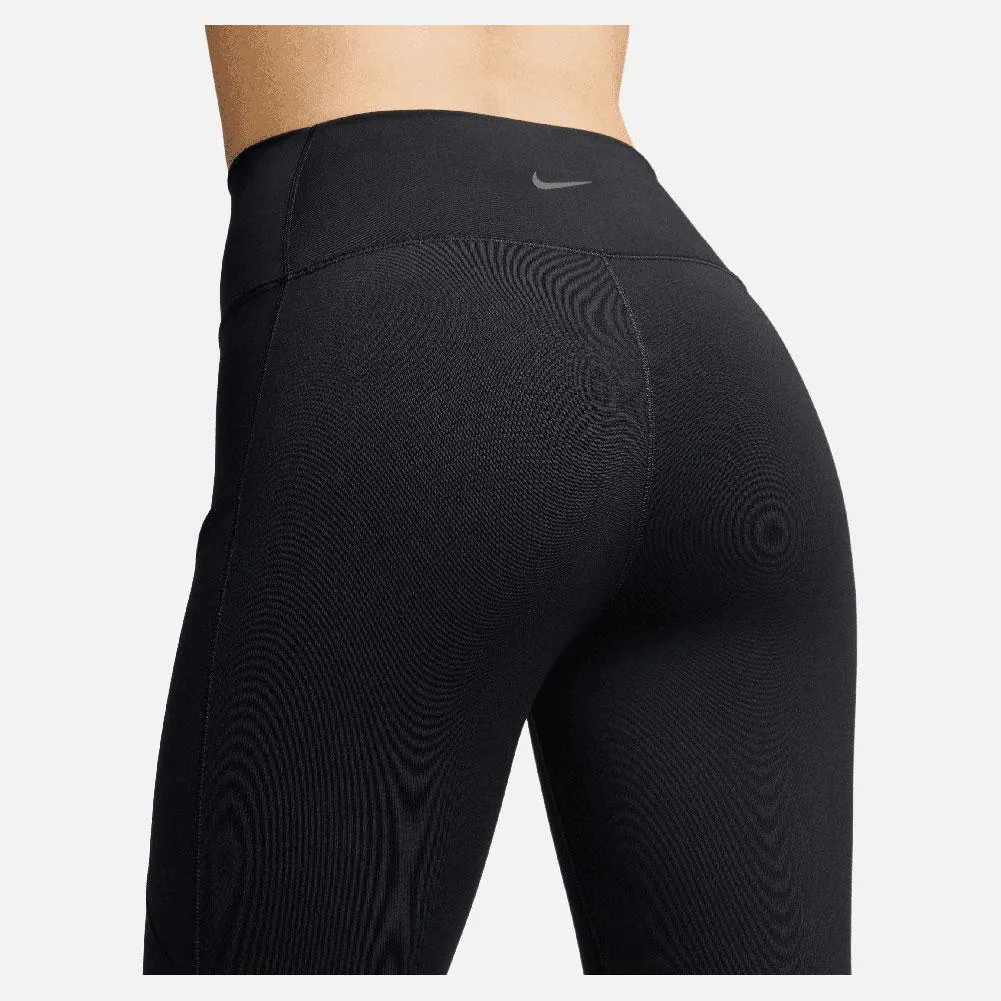 Womens One HIgh-Waisted 7/8 Leggings with Pockets Black