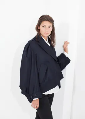Wool Cocoon Jacket - A Stylish and Fashionable Choice