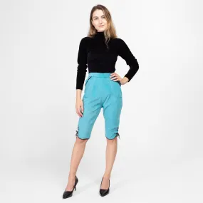 XS 60s Sky Blue Corduroy Cross Country Ski Pants